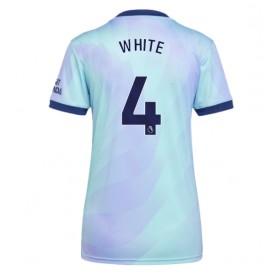 Arsenal Ben White #4 Tredje skjorte til dame 2024-25 Kortermet